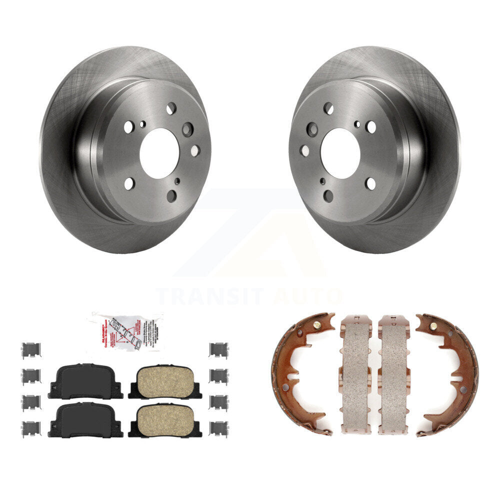 Transit Auto K8A-108544 Disc Brake Kit for 1999-2001 Lexus ES300, Toyota Camry - Rear product image