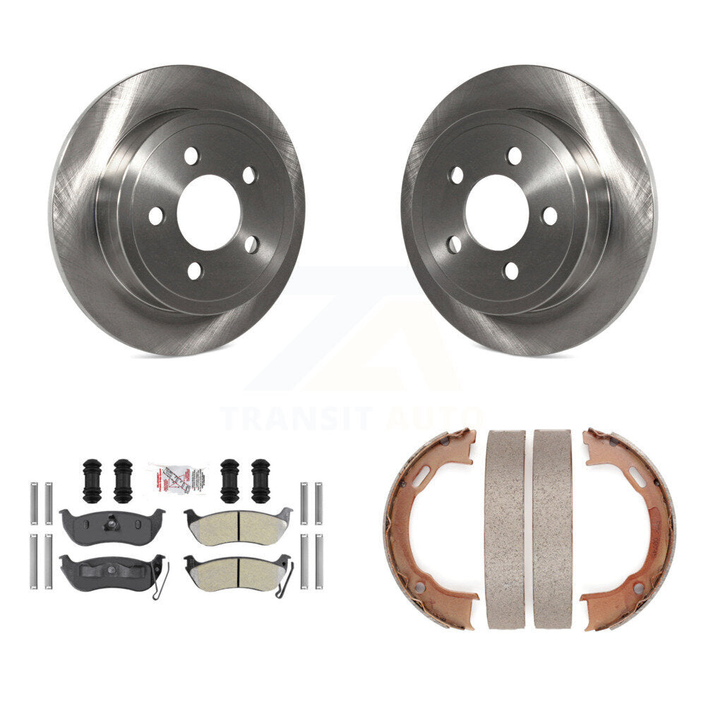 Transit Auto K8A-108552 Disc Brake Kit for 2003-2007 Jeep TJ, Jeep Liberty, Jeep Wrangler - Rear product image
