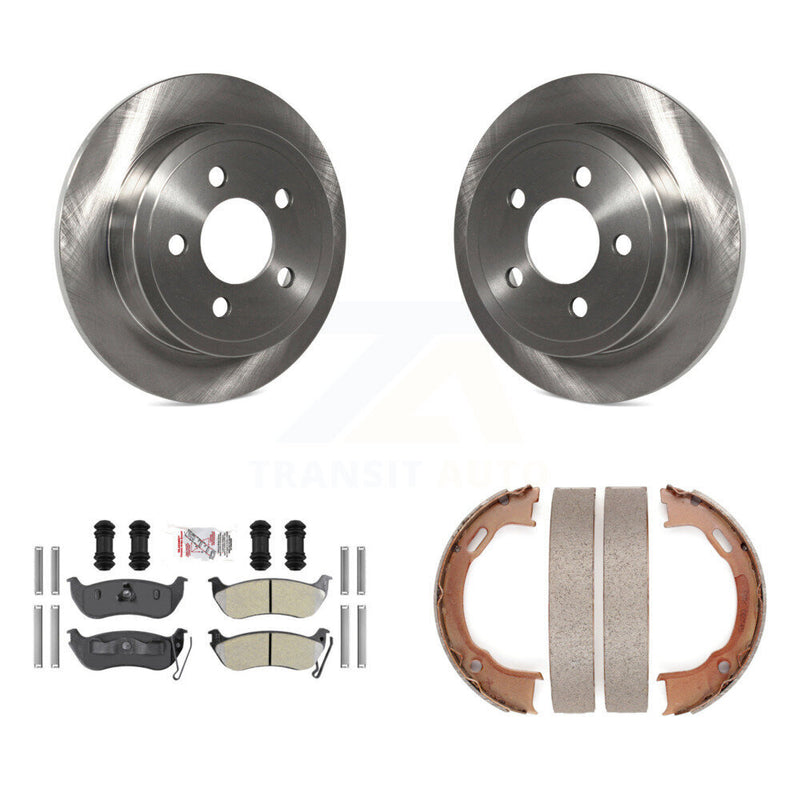 Transit Auto K8A-108552 Disc Brake Kit for 2003-2007 Jeep TJ, Jeep Liberty, Jeep Wrangler - Rear product image