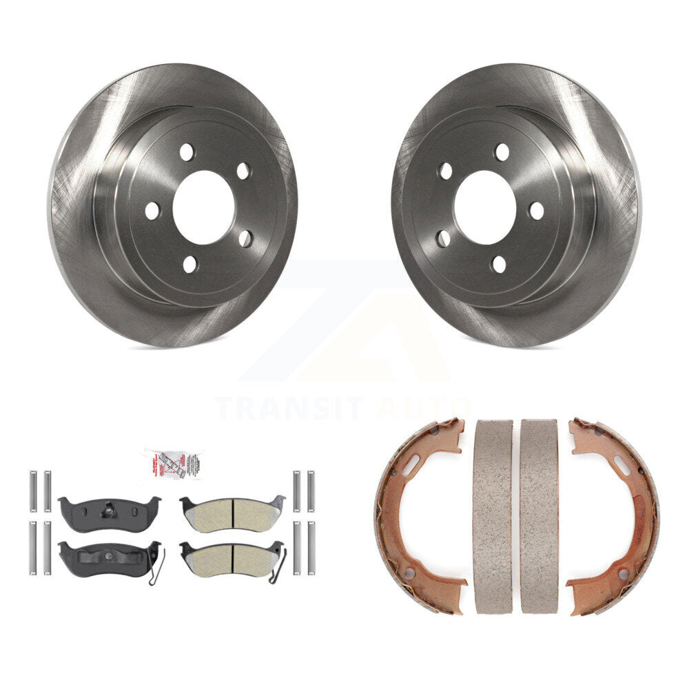 Transit Auto K8A-108553 Disc Brake Kit for 2003-2007 Jeep TJ, Jeep Liberty, Jeep Wrangler - Rear product image