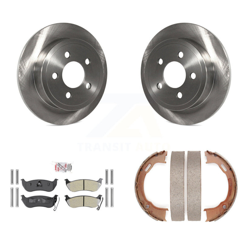 Transit Auto K8A-108553 Disc Brake Kit for 2003-2007 Jeep TJ, Jeep Liberty, Jeep Wrangler - Rear product image