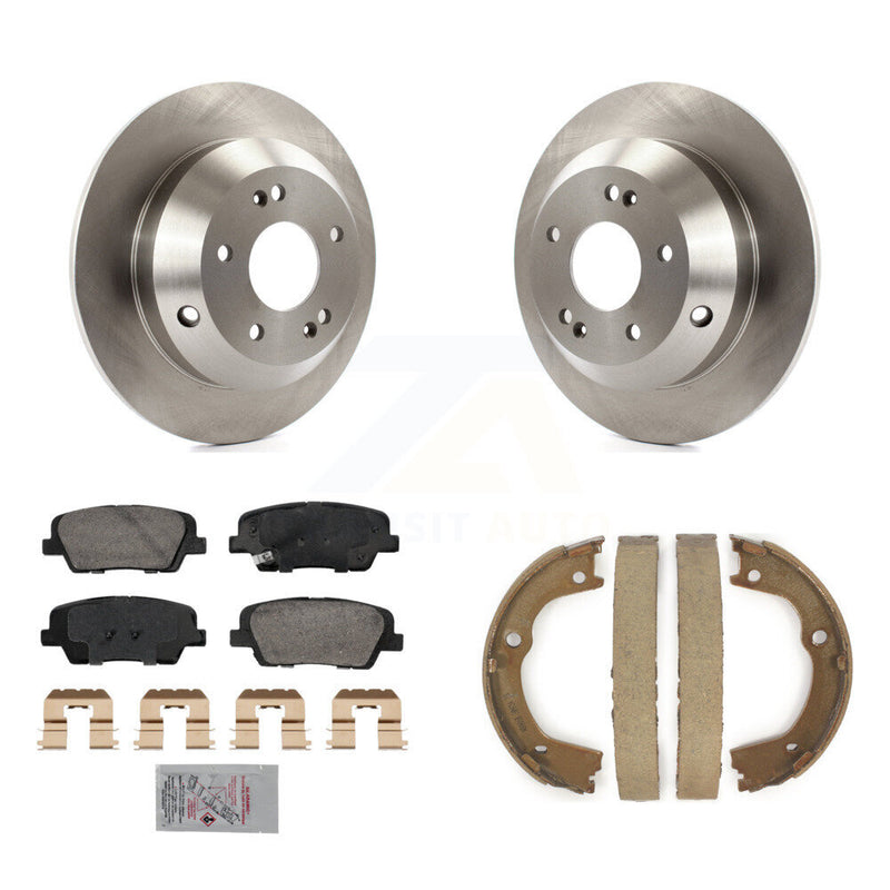 Transit Auto K8A-108560 Disc Brake Kit for 2010-2013 Kia Sorento, Hyundai Santa Fe - Rear product image