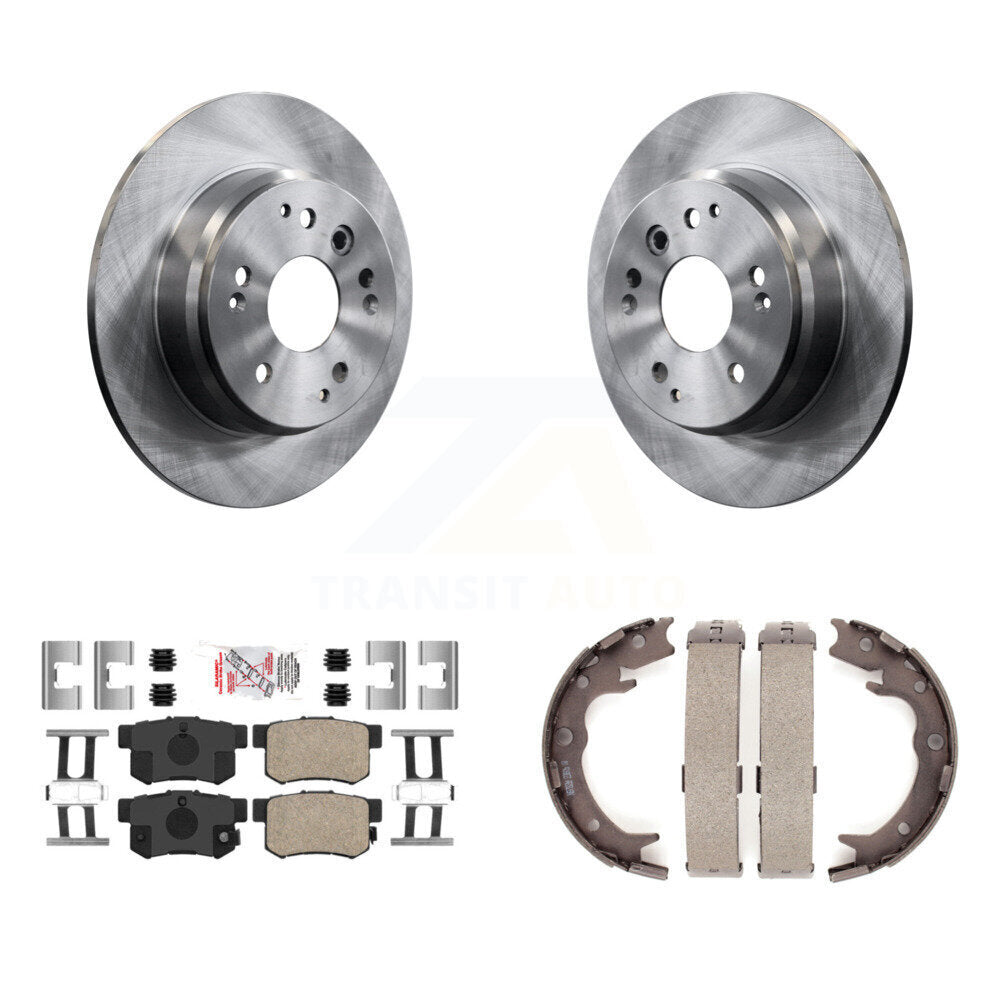 Transit Auto K8A-108566 Disc Brake Kit for 1999-2011 Honda Element, Acura TL - Rear product image