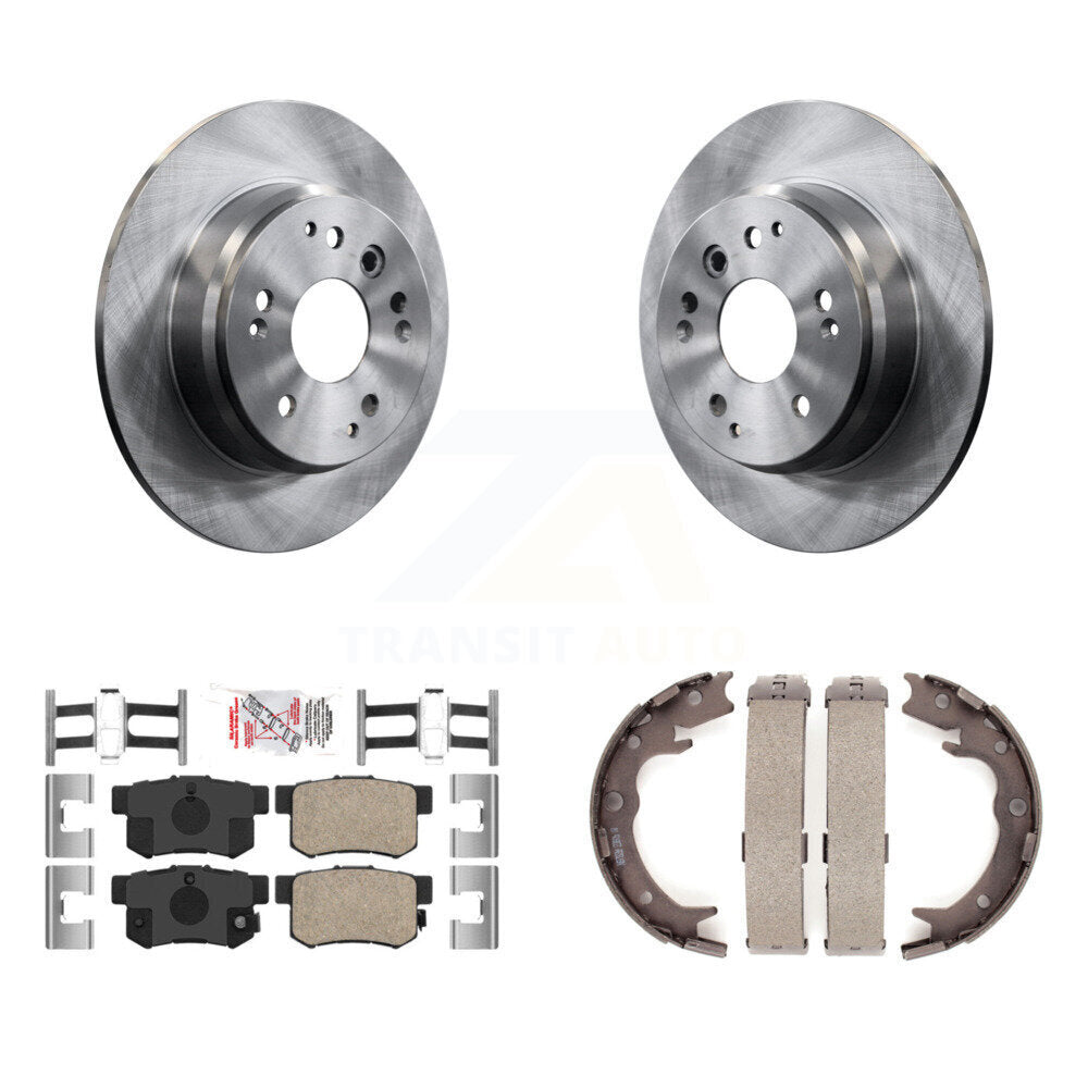 Transit Auto K8A-108567 Disc Brake Kit for 1999-2011 Honda Element, Acura TL - Rear product image