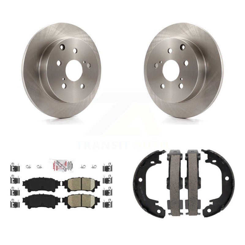 Transit Auto K8A-108573 Disc Brake Kit for 2012-2020 Toyota Mirai, Toyota Prius V - Rear product image