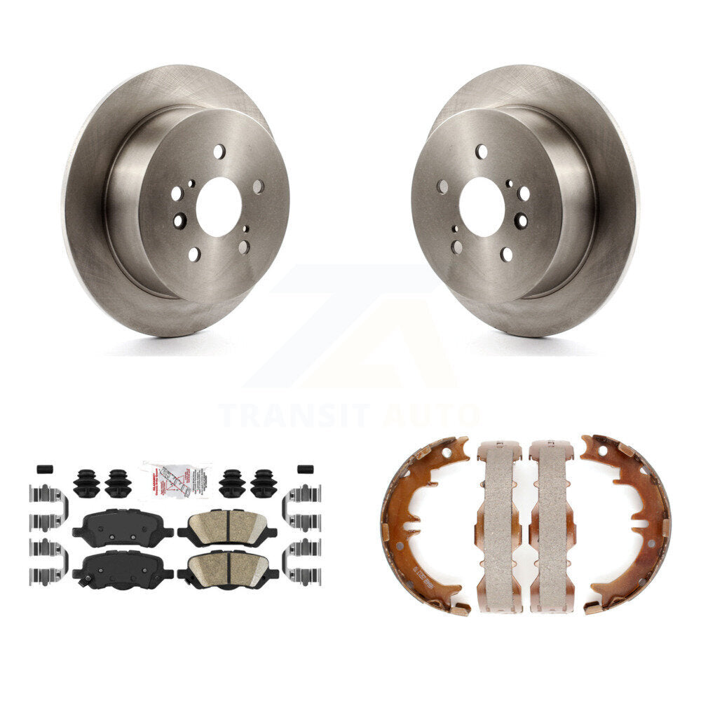 Transit Auto K8A-108597 Disc Brake Kit for 2009-2016 Toyota Venza - Rear product image