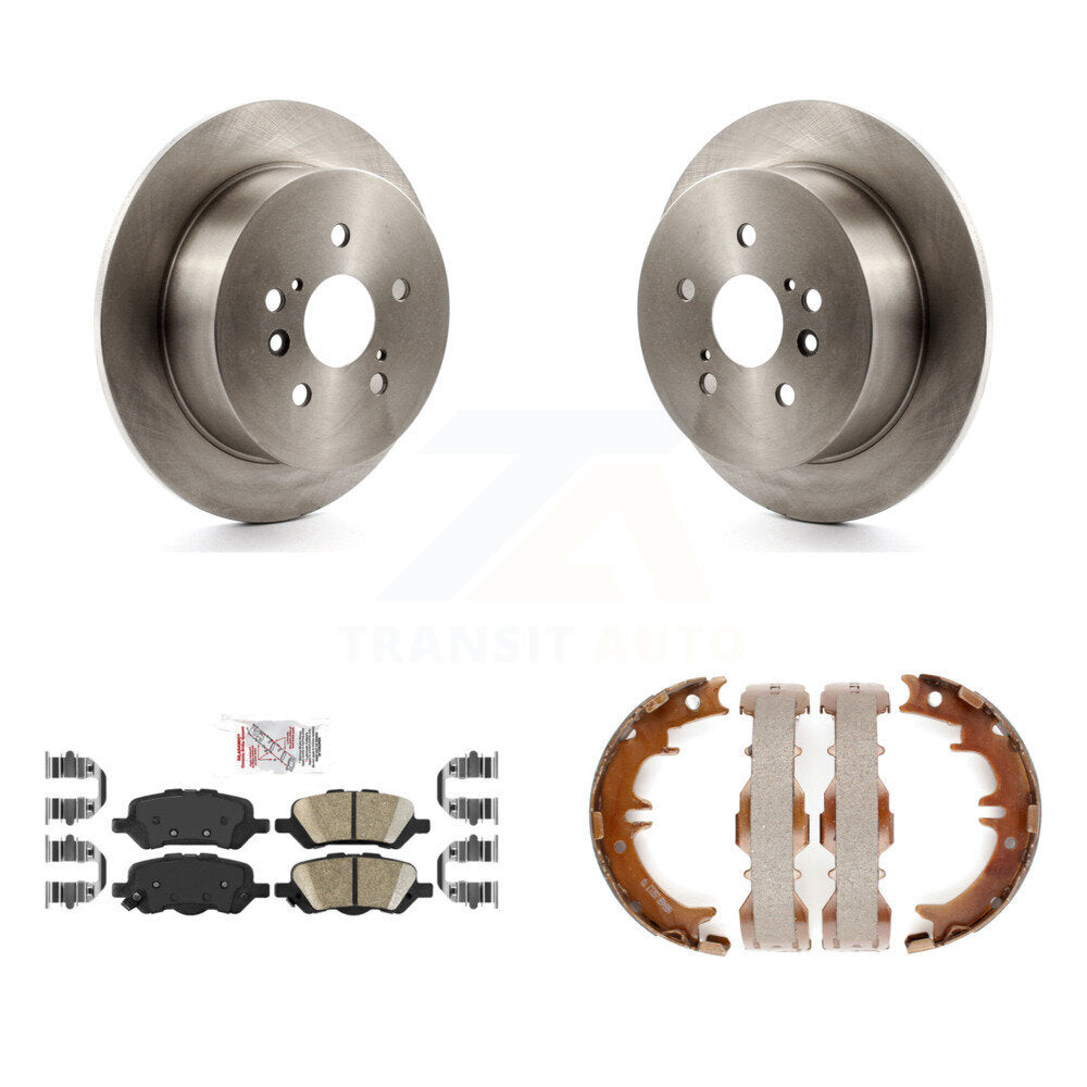 Transit Auto K8A-108598 Disc Brake Kit for 2009-2016 Toyota Venza - Rear product image
