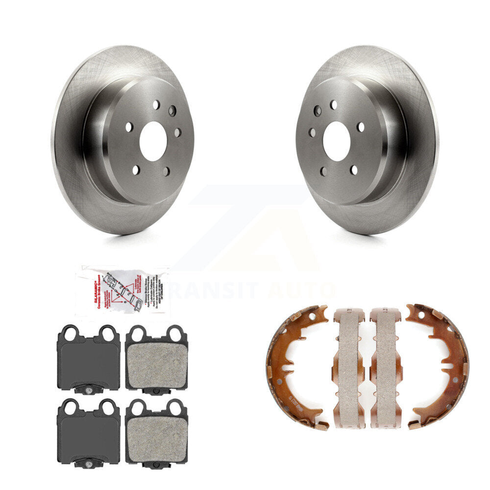 Transit Auto K8A-108603 Disc Brake Kit for 1998-2010 Lexus SC430, Lexus GS430, Lexus IS300 & more - Rear product image