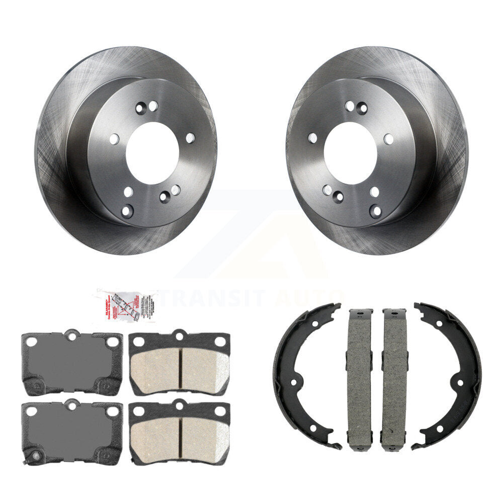 Transit Auto K8A-108612 Disc Brake Kit for 2006-2013 Lexus IS250 - Rear product image