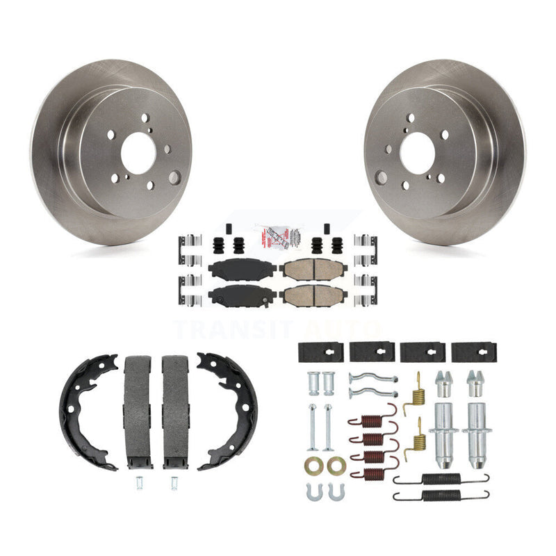 Transit Auto K8A-108626 Disc Brake Kit for 2012-2022 Subaru Crosstrek, Subaru Impreza, Subaru Forester & more - Rear product image
