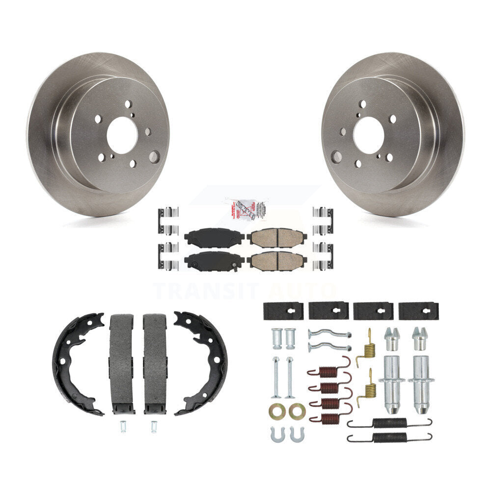 Transit Auto K8A-108627 Disc Brake Kit for 2012-2022 Subaru Crosstrek, Subaru Impreza, Subaru Forester & more - Rear product image