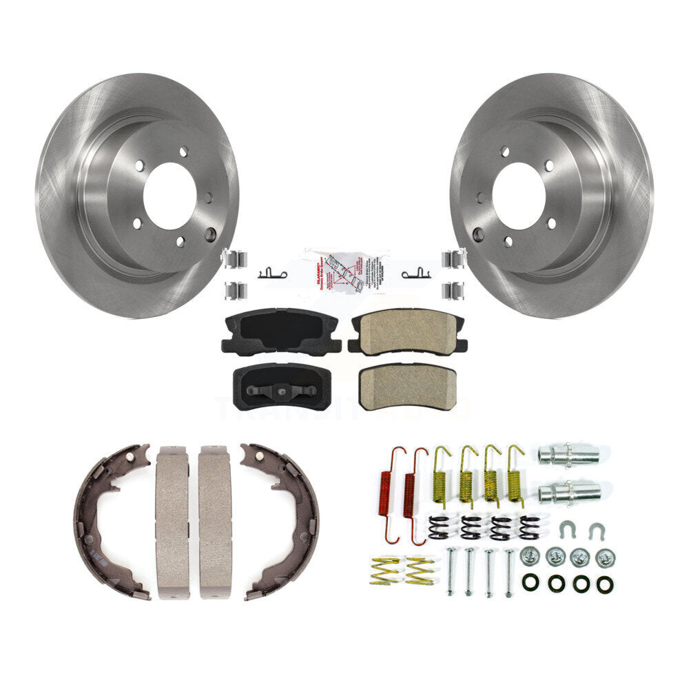 Transit Auto K8A-108639 Disc Brake Kit for 2007-2017 Jeep Compass, Jeep Patriot, Chrysler 200 & more - Rear product image