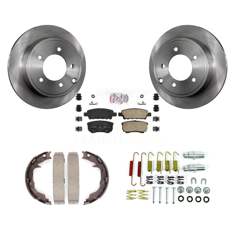 Transit Auto K8A-108640 Disc Brake Kit for 2007-2017 Jeep Compass, Jeep Patriot, Chrysler 200 & more - Rear product image