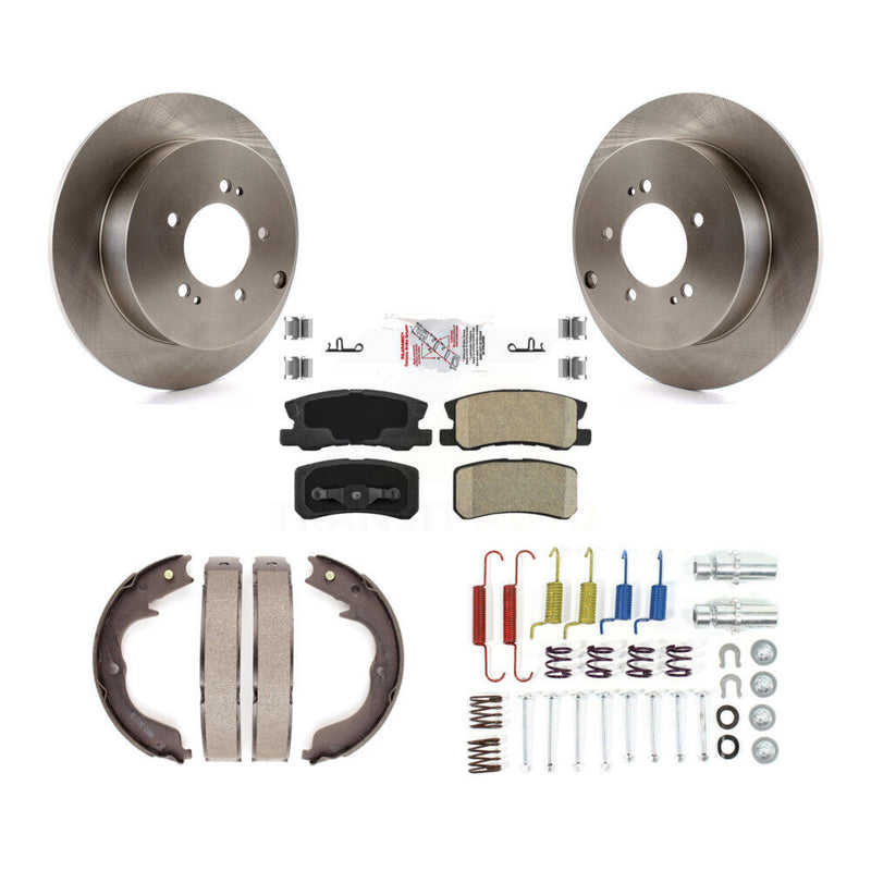 Transit Auto K8A-108643 Disc Brake Kit for 2008-2014 Mitsubishi Lancer, Mitsubishi Outlander - Rear product image