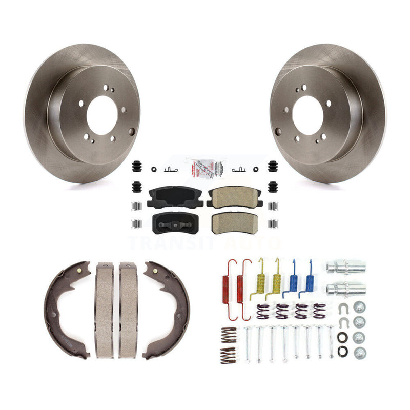 Transit Auto K8A-108644 Disc Brake Kit for 2008-2014 Mitsubishi Lancer, Mitsubishi Outlander - Rear product image