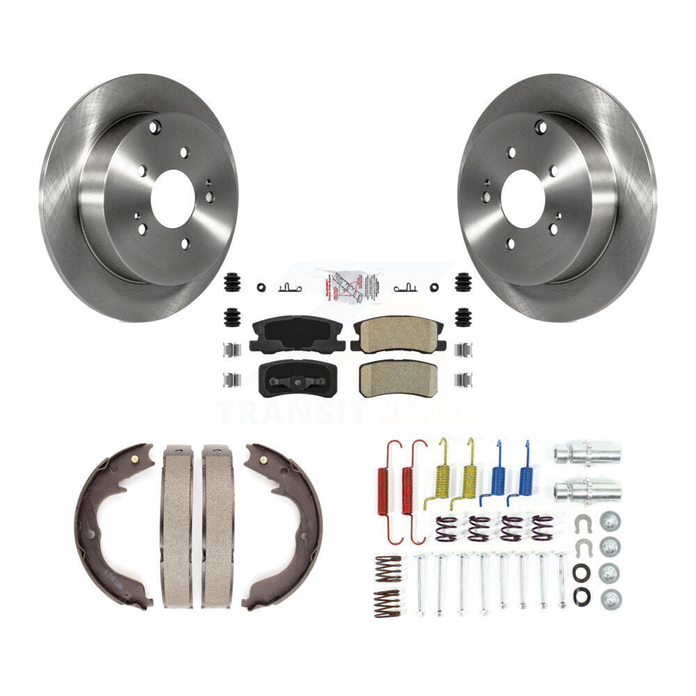 Transit Auto K8A-108654 Disc Brake Kit for 2004-2011 Mitsubishi Endeavor - Rear product image