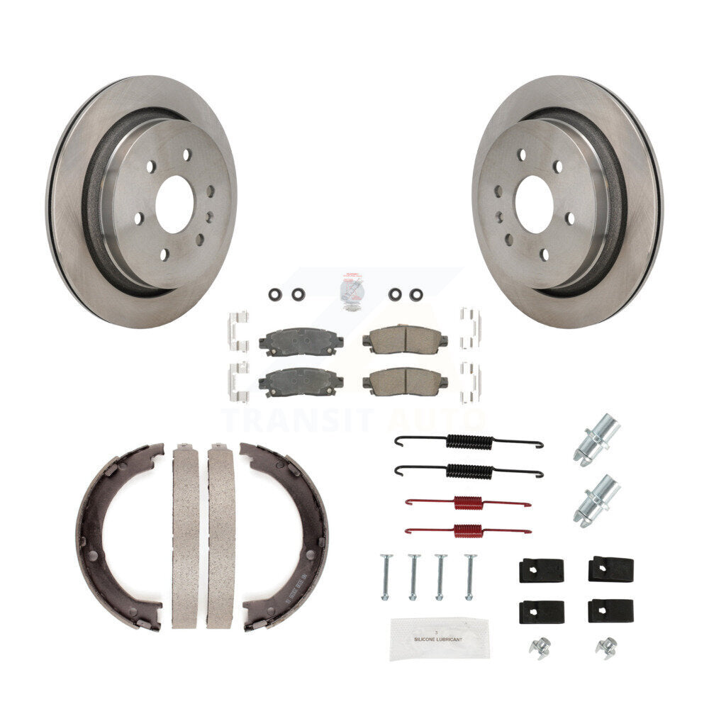 Transit Auto K8A-108663 Disc Brake Kit for 2014-2019 Cadillac XTS - Rear product image