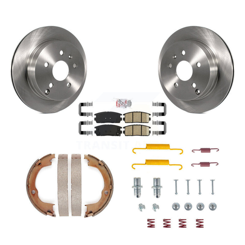 Transit Auto K8A-108668 Disc Brake Kit for 2012-2017 Chevrolet Equinox, GMC Terrain - Rear product image