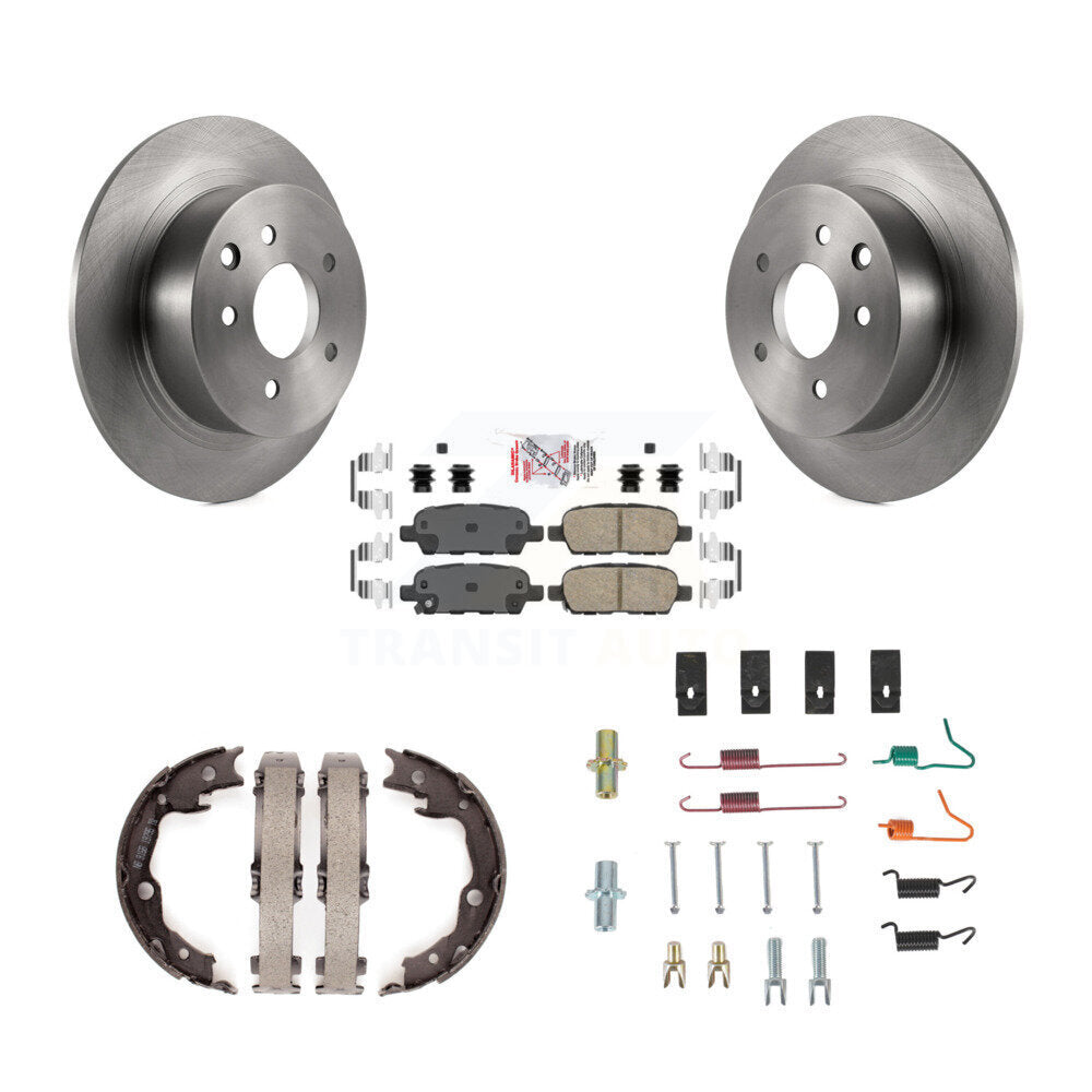 Transit Auto K8A-108682 Disc Brake Kit for 2007-2012 Nissan Sentra - Rear product image