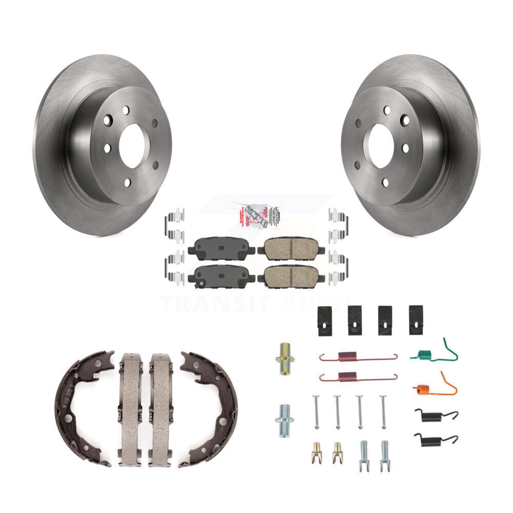 Transit Auto K8A-108683 Disc Brake Kit for 2007-2012 Nissan Sentra - Rear product image