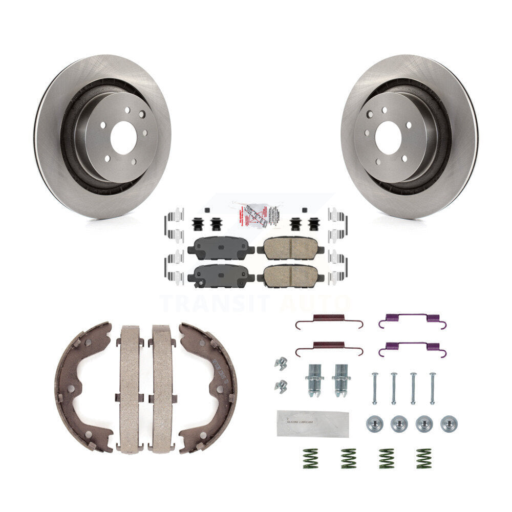 Transit Auto K8A-108691 Disc Brake Kit for 2014 INFINITI Q60 - Rear product image