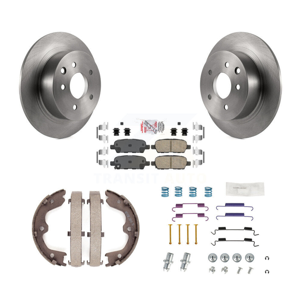 Transit Auto K8A-108696 Disc Brake Kit for 2007-2009 Nissan Altima - Rear product image