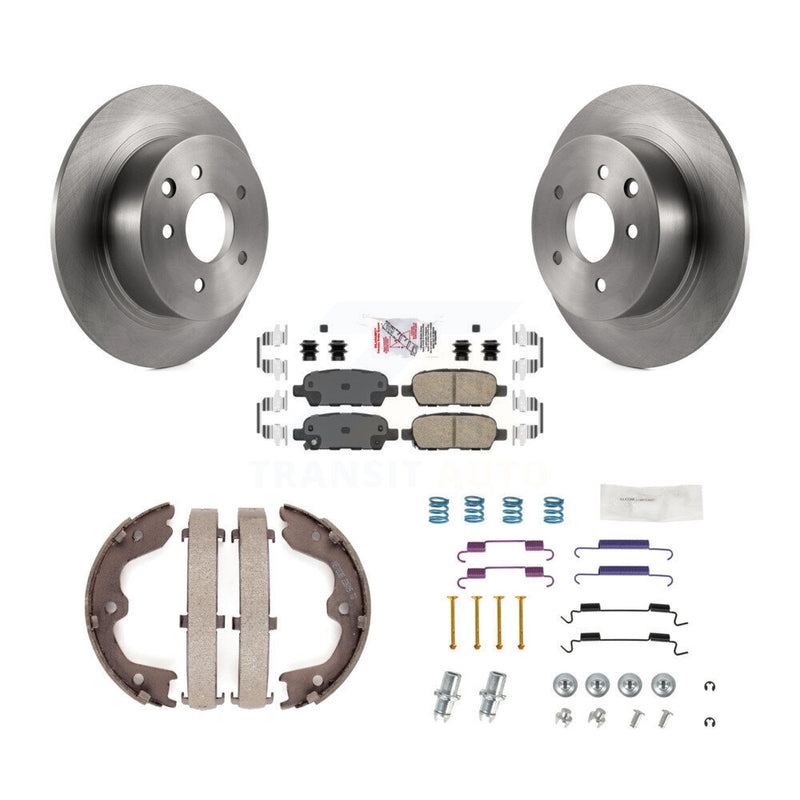 Transit Auto K8A-108696 Disc Brake Kit for 2007-2009 Nissan Altima - Rear product image