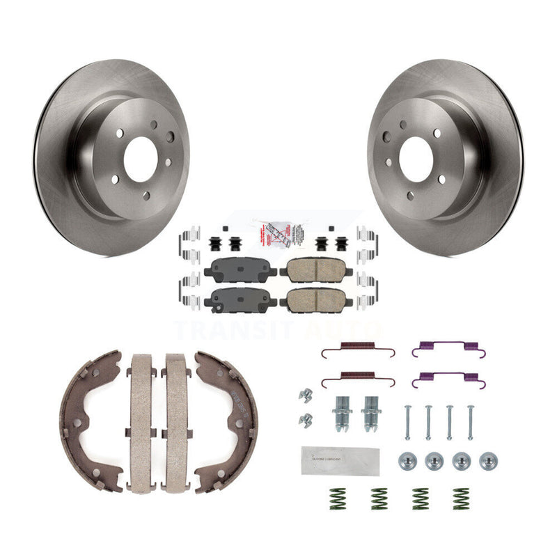 Transit Auto K8A-108698 Disc Brake Kit for 2008-2010 INFINITI M35, INFINITI M45, INFINITI EX35 - Rear product image