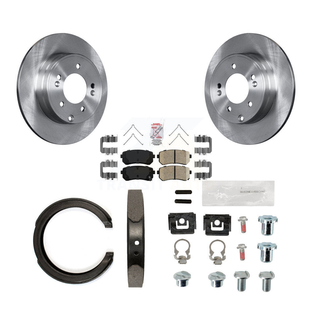 Transit Auto K8A-108702 Disc Brake Kit for 2016-2020 Kia Optima - Rear product image