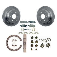 Transit Auto K8A-108713 Disc Brake Kit for 2005-2007 Chevrolet Silverado 1500 Classic, GMC Sierra 1500 Classic, Chevrolet Silverado 1500 & more - Rear product image