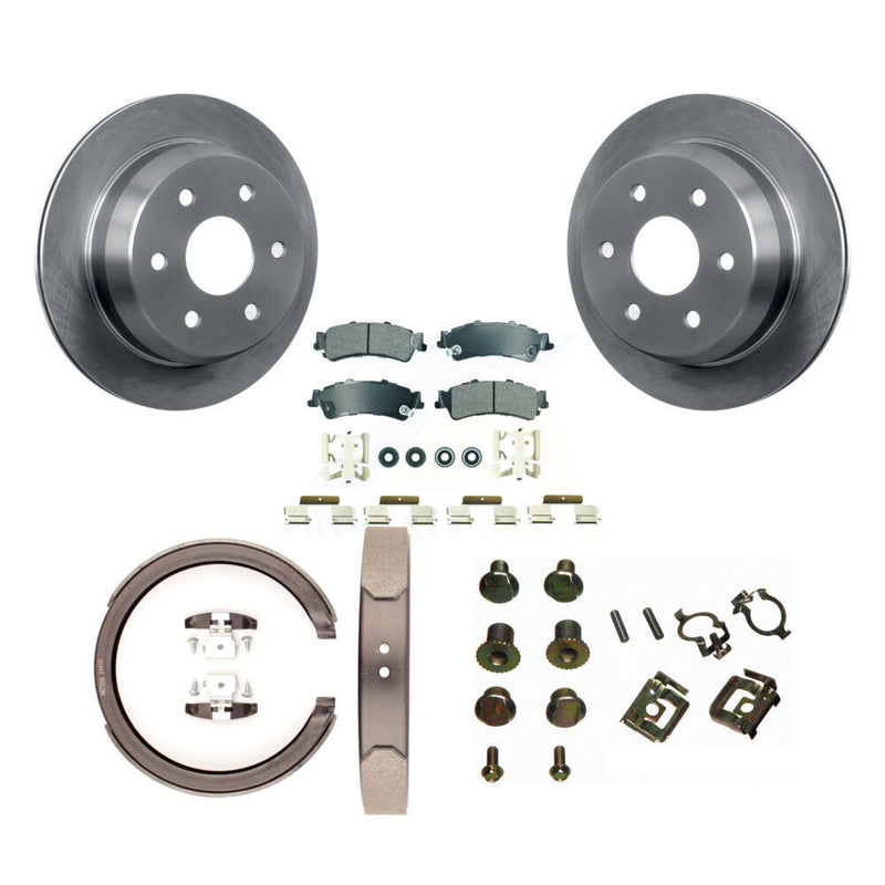Transit Auto K8A-108713 Disc Brake Kit for 2005-2007 Chevrolet Silverado 1500 Classic, GMC Sierra 1500 Classic, Chevrolet Silverado 1500 & more - Rear product image