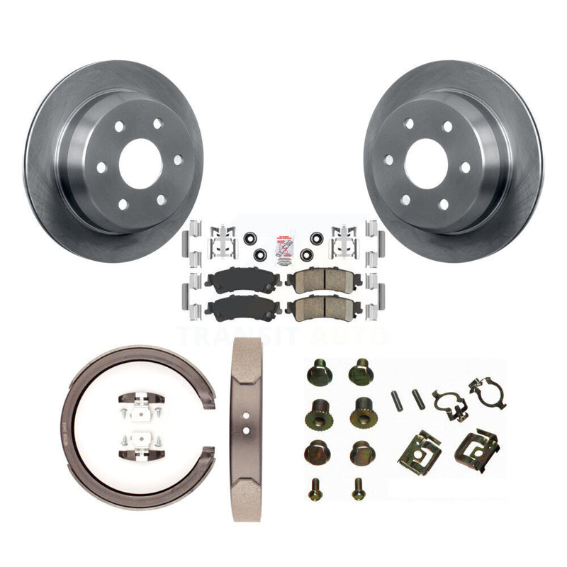 Transit Auto K8A-108714 Disc Brake Kit for 2005-2007 Chevrolet Silverado 1500 Classic, GMC Sierra 1500 Classic, Chevrolet Silverado 1500 & more - Rear product image