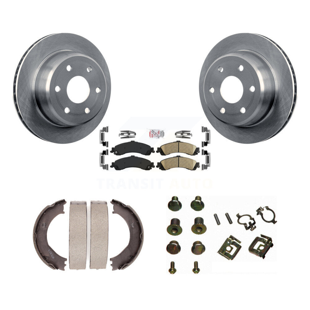 Transit Auto K8A-108718 Disc Brake Kit for 2006 Chevrolet Silverado 1500, GMC Sierra 1500 - Rear product image
