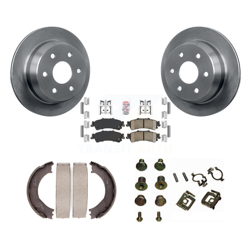 Transit Auto K8A-108719 Disc Brake Kit for 2006 Chevrolet Silverado 1500, GMC Sierra 1500 - Rear product image