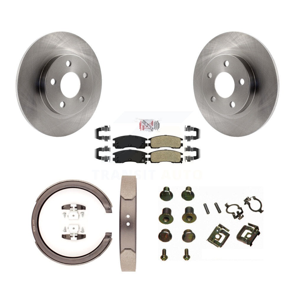 Transit Auto K8A-108731 Disc Brake Kit for 2000-2005 Cadillac DeVille - Rear product image