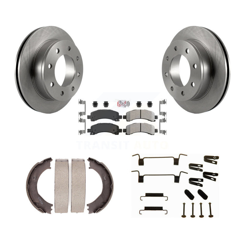 Transit Auto K8A-108736 Disc Brake Kit for 2006-2008 Chevrolet Express 2500, Chevrolet Express 3500, GMC Savana 3500 - Rear product image