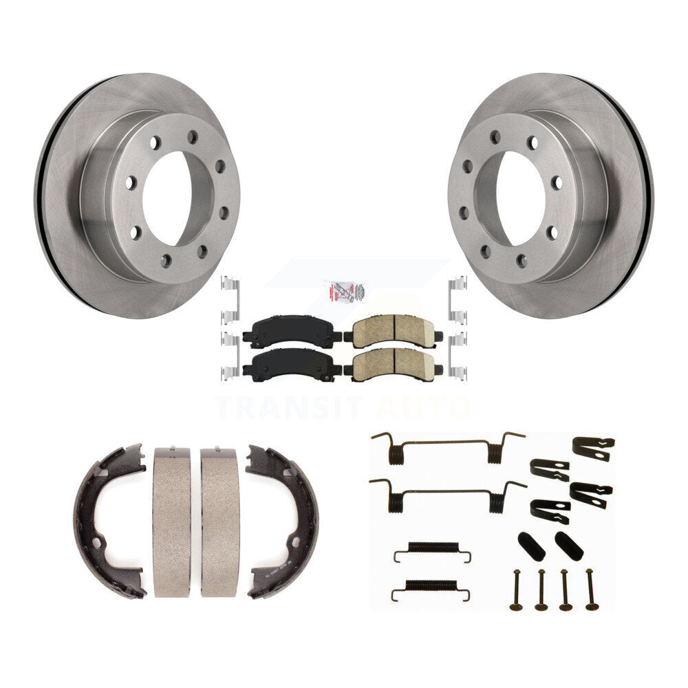 Transit Auto K8A-108739 Disc Brake Kit for 2008-2018 Chevrolet Express 2500, GMC Savana 2500, Chevrolet Express 3500 - Rear product image