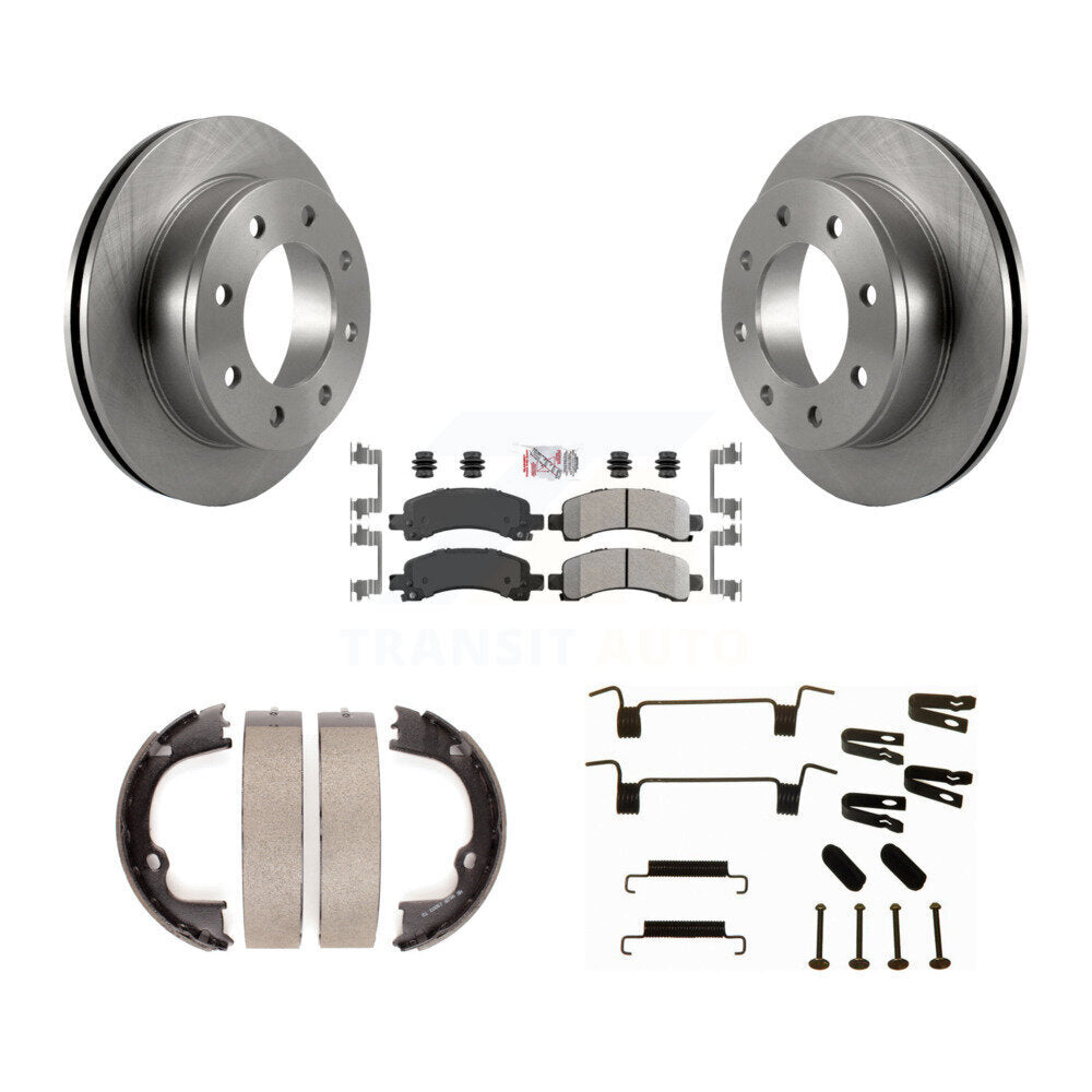 Transit Auto K8A-108740 Disc Brake Kit for 2008-2020 GMC Savana 2500, Chevrolet Express 2500, Chevrolet Express 3500 - Rear product image