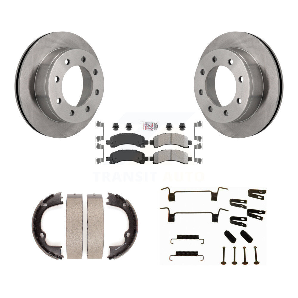 Transit Auto K8A-108741 Disc Brake Kit for 2008-2018 Chevrolet Express 2500, GMC Savana 2500, Chevrolet Express 3500 - Rear product image