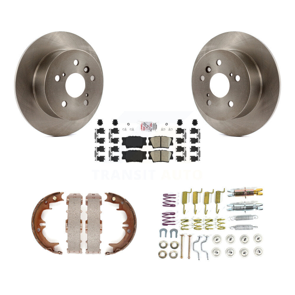 Transit Auto K8A-108747 Disc Brake Kit for 2007-2012 Toyota Avalon, Lexus ES350, Toyota Camry - Rear product image