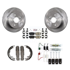 Transit Auto K8A-108749 Disc Brake Kit for 2012-2018 Lexus ES350, Lexus ES300h, Toyota Avalon & more - Rear product image