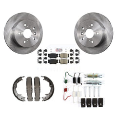 Transit Auto K8A-108750 Disc Brake Kit for 2012-2018 Lexus ES350, Lexus ES300h, Toyota Avalon & more - Rear product image