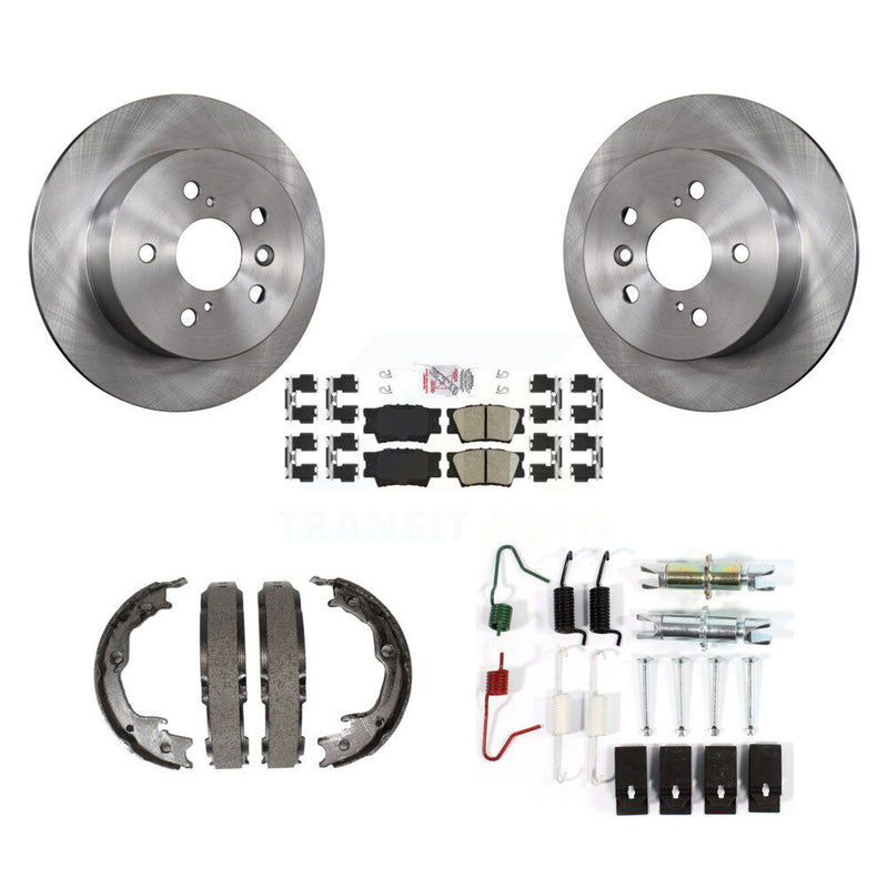 Transit Auto K8A-108750 Disc Brake Kit for 2012-2018 Lexus ES350, Lexus ES300h, Toyota Avalon & more - Rear product image