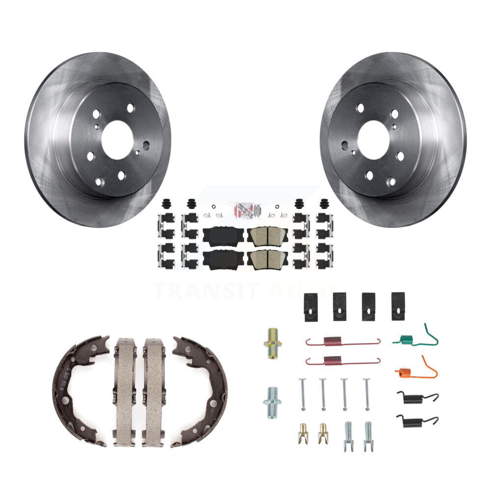 Transit Auto K8A-108751 Disc Brake Kit for 2006-2018 Lexus HS250h, Toyota RAV4 - Rear product image