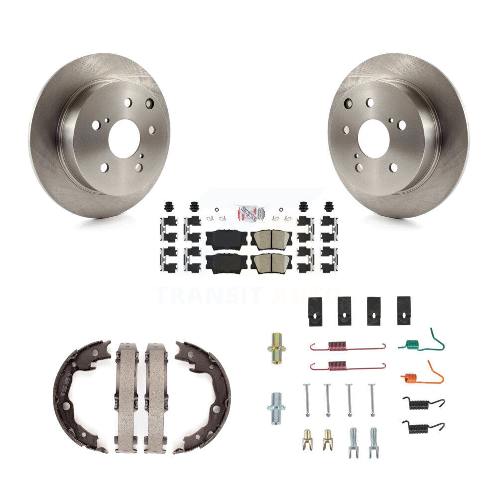 Transit Auto K8A-108753 Disc Brake Kit for 2009-2013 Toyota Matrix, Pontiac Vibe - Rear product image