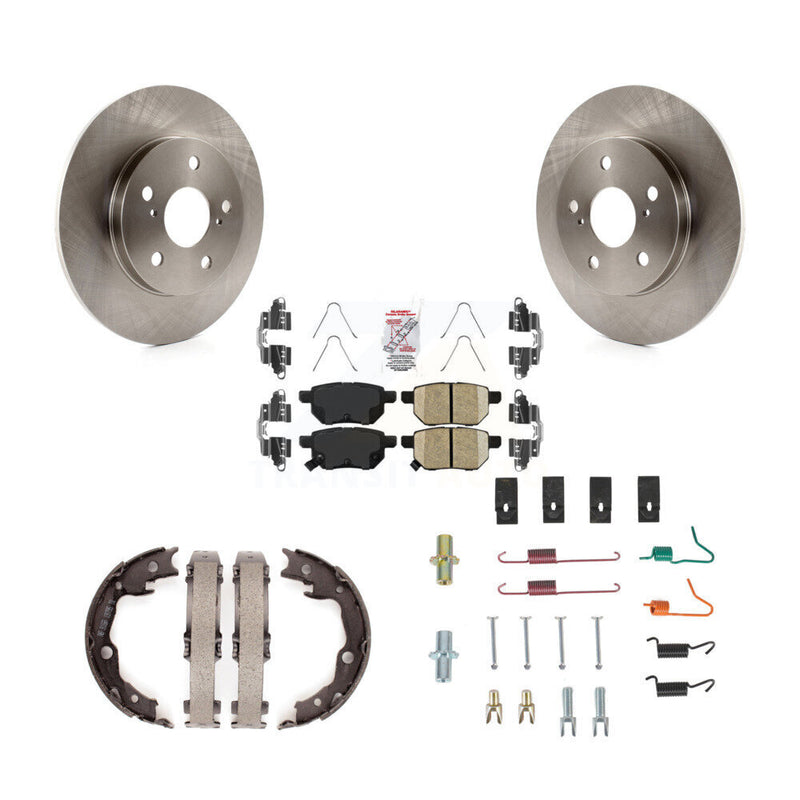 Transit Auto K8A-108755 Disc Brake Kit for 2009-2012 Toyota Matrix, Pontiac Vibe - Rear product image