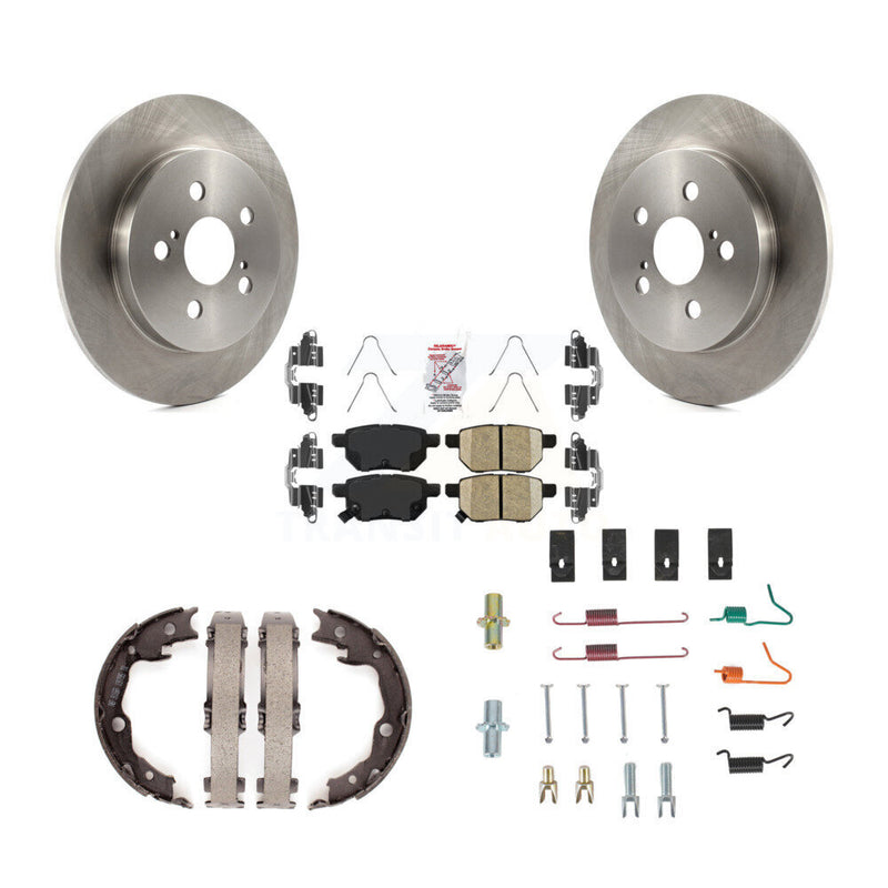 Transit Auto K8A-108756 Disc Brake Kit for 2009-2012 Pontiac Vibe, Toyota Matrix - Rear product image