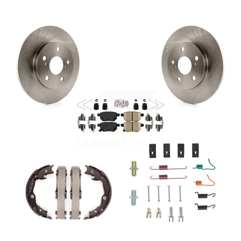 Transit Auto K8A-108757 Disc Brake Kit for 2009-2012 Toyota Matrix, Pontiac Vibe - Rear product image