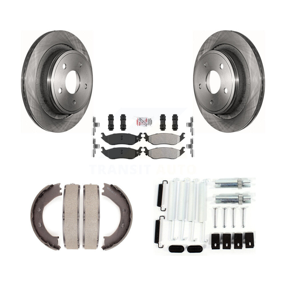 Transit Auto K8A-108773 Disc Brake Kit for 2002-2008 Dodge Ram 1500, Chrysler Aspen, Dodge Durango - Rear product image