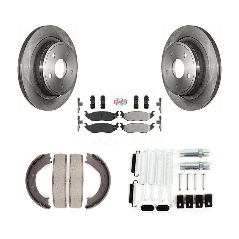 Transit Auto K8A-108773 Disc Brake Kit for 2002-2008 Dodge Ram 1500, Chrysler Aspen, Dodge Durango - Rear product image